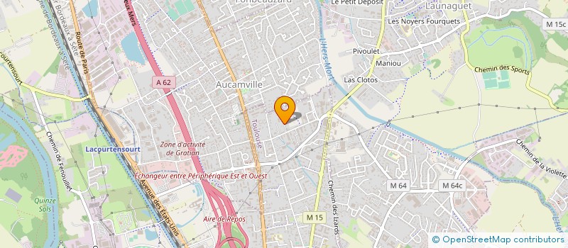 localisation de l'entreprise MADAME LEONIE VALERY à TOULOUSE