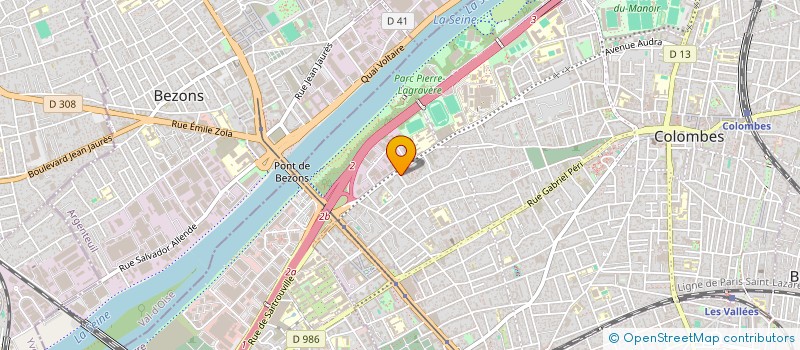 localisation de l'entreprise MADAME LEONILDA DELGADO CORREIA à COLOMBES