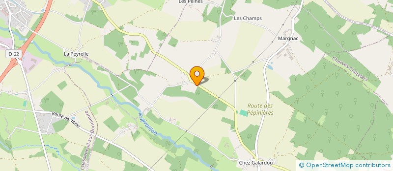 localisation de l'entreprise MADAME LEONILLE POLLET  VITRAC-SAINT-VINCENT