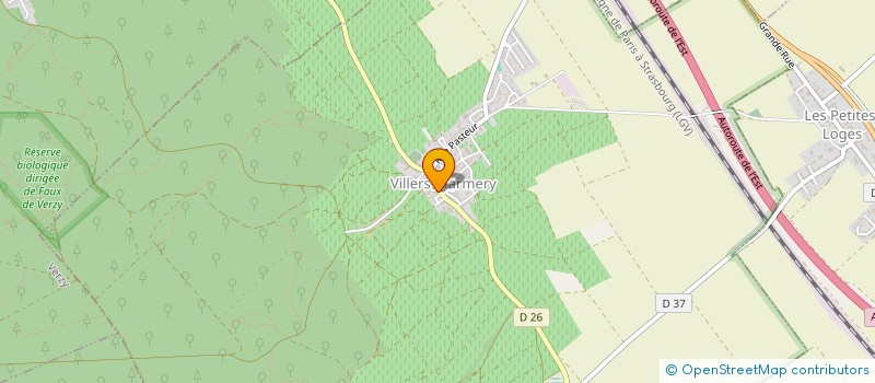 localisation de l'entreprise MADAME LEONISE DELABARRE  VILLERS-MARMERY