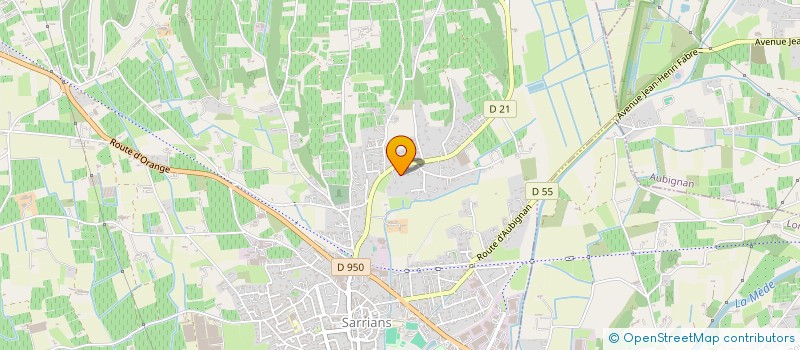 localisation de l'entreprise MADAME LEONNY FERRAND à SARRIANS