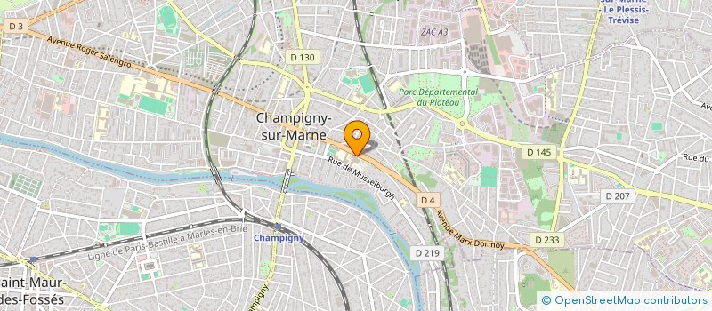 localisation de l'entreprise MADAME LEONOR PEDRO à RUEIL-MALMAISON