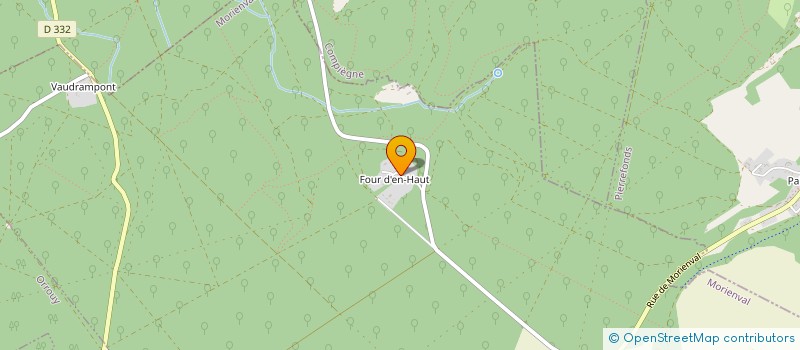 localisation de l'entreprise MADAME LEONOR POIRET  MORIENVAL