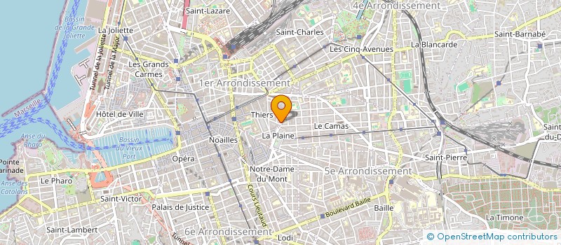 localisation de l'entreprise MADAME LEONOR POZA à MARSEILLE