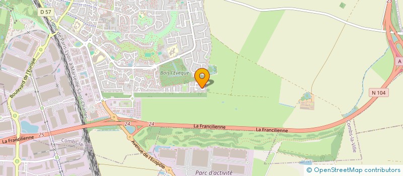 localisation de l'entreprise MADAME LEONOR VAZ DE MELO  COMBS-LA-VILLE