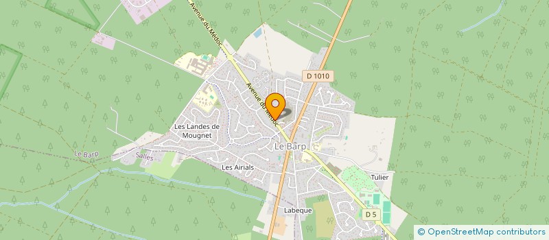 localisation de l'entreprise MADAME LEONORA TOSCANO  LE BARP