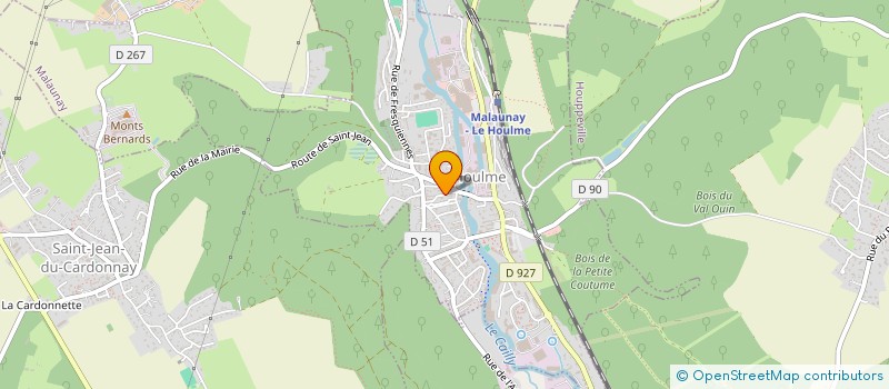 localisation de l'entreprise MADAME LEONORE ANTOR  LE HOULME