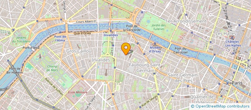 localisation de l'entreprise MADAME LEONORE BOCQUILLON  PARIS