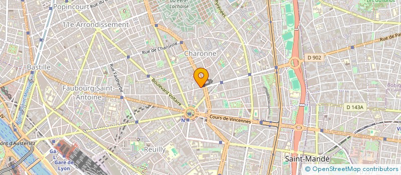 localisation de l'entreprise MADAME LEONORE FOFANA  PARIS