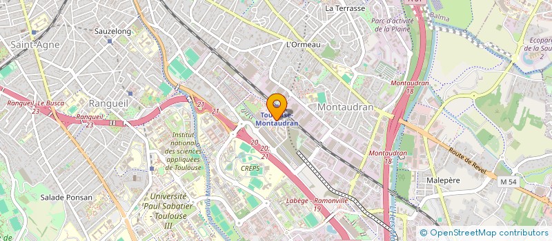 localisation de l'entreprise MADAME LEONORE JOLY à TOULOUSE