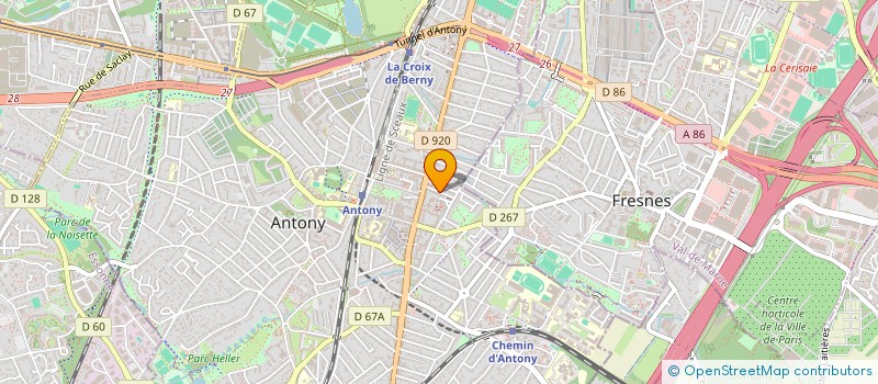 localisation de l'entreprise MADAME LEONORE SGHERRI à ANTONY