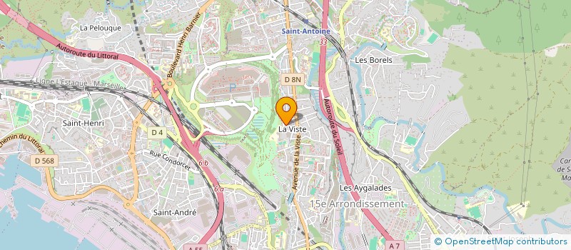 localisation de l'entreprise MADAME LEONTINE ABOUDOU à MARSEILLE