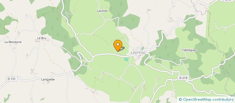 localisation de l'entreprise MADAME LEONTINE CAVAROC à LEYNHAC
