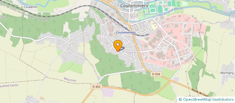 localisation de l'entreprise MADAME LEONTINE IFFONO à COULOMMIERS