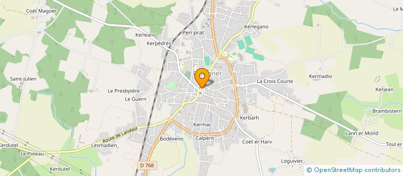 localisation de l'entreprise MADAME LEONTINE LE NORCY  PLUVIGNER