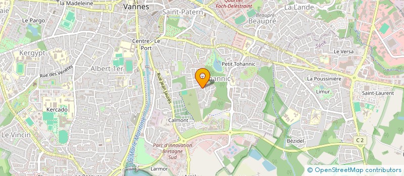 localisation de l'entreprise MADAME LEOPOLDINE GARDE à VANNES