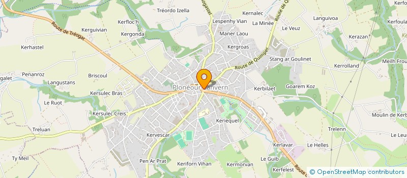 localisation de l'entreprise MADAME LEPAPE L'HENORET  PLONEOUR-LANVERN