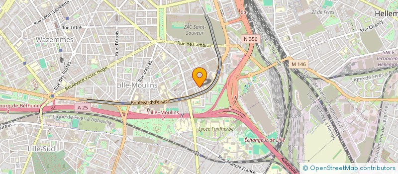 localisation de l'entreprise MADAME LEPOH ANGE SEVERA OKOU à LILLE