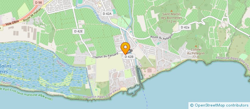 localisation de l'entreprise MADAME LERAT OBERVECHNER à LA LONDE-LES-MAURES