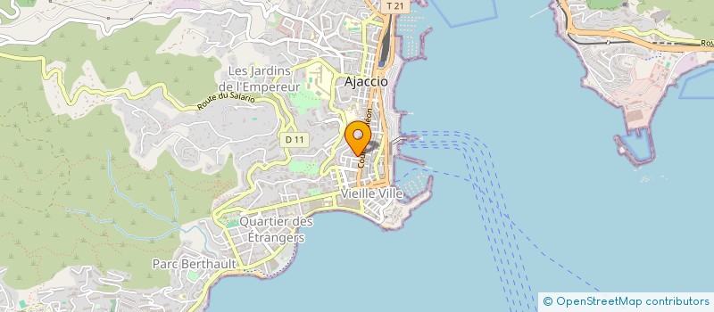 localisation de l'entreprise MADAME LERIA TRAMONI à AJACCIO