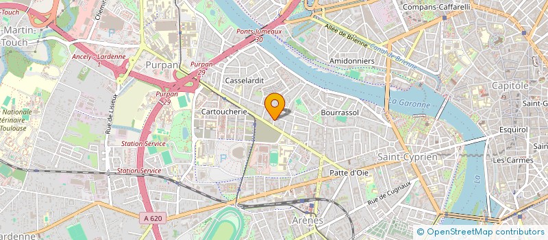 localisation de l'entreprise MADAME LES BIRBES  TOULOUSE