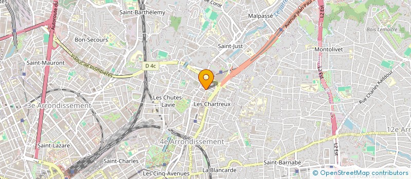 localisation de l'entreprise MADAME LESAOCARRES BENYAHIA TANI à MARSEILLE