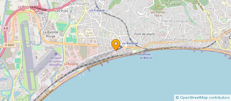 localisation de l'entreprise MADAME LESIA ANTOSEVYCH à CANNES