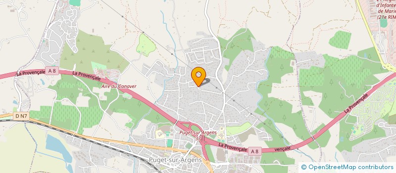 localisation de l'entreprise MADAME LESLEY BENGUIGUI à PUGET-SUR-ARGENS
