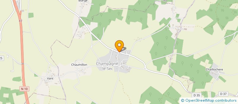 localisation de l'entreprise MADAME LESLEY HILTON  CHAMPAGNE-LE-SEC