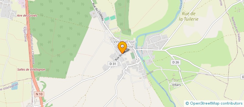 localisation de l'entreprise MADAME LESLEY PAHOWARD à VERTEUIL-SUR-CHARENTE