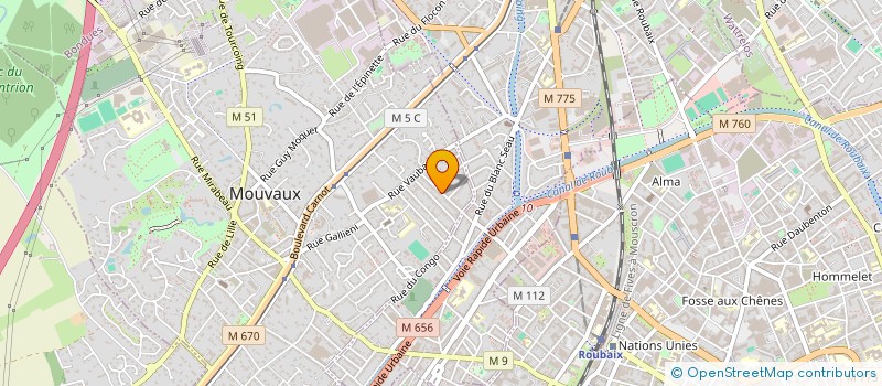 localisation de l'entreprise MADAME LESLEY RYAN  MOUVAUX