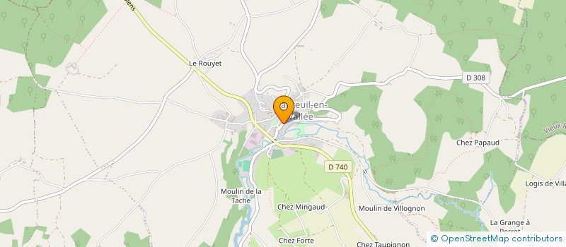 localisation de l'entreprise MADAME LESLEY SUDWELL  NANTEUIL-EN-VALLEE