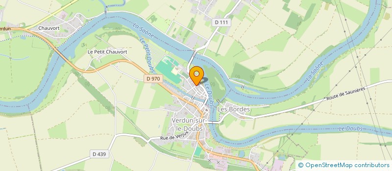 localisation de l'entreprise MADAME LESLEY TARTARIN à VERDUN-SUR-LE-DOUBS