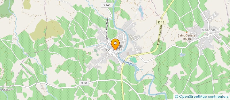 localisation de l'entreprise MADAME LESLEY WATT  POUZOLLES