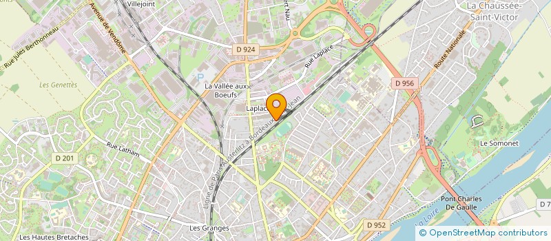 localisation de l'entreprise MADAME LESLEYANE MADY MOIGNY  BLOIS