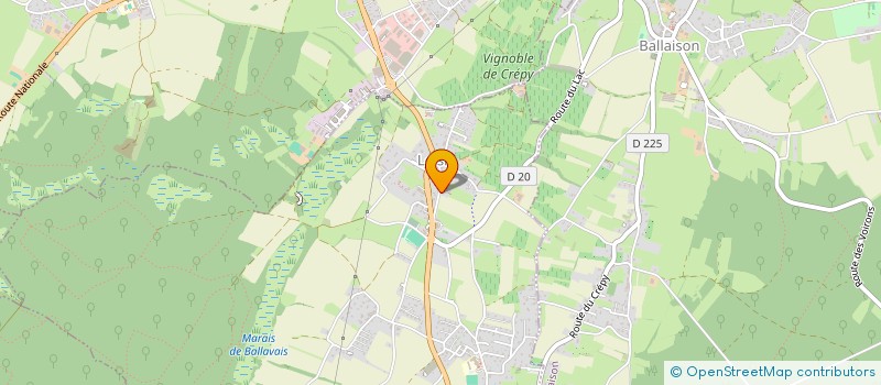 localisation de l'entreprise MADAME LESLIE AIT-MESSAOUD  LOISIN