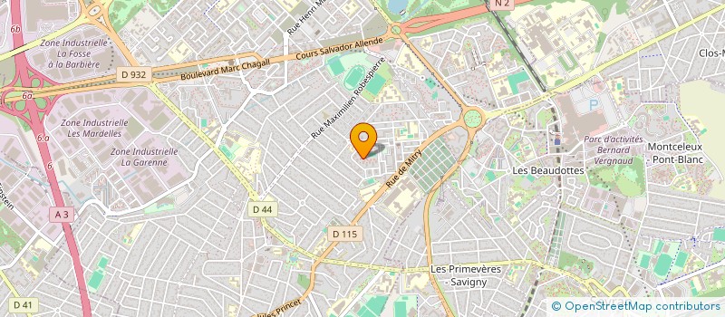 localisation de l'entreprise MADAME LESLIE-ANN KELLO à AULNAY-SOUS-BOIS