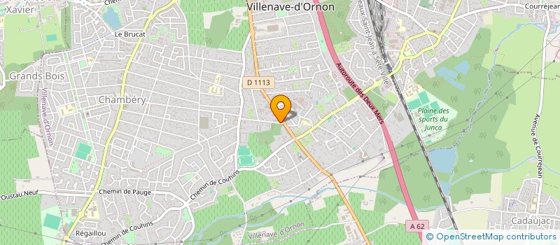 localisation de l'entreprise MADAME LESLIE-ANNE JASTRZAB  VILLENAVE-D'ORNON