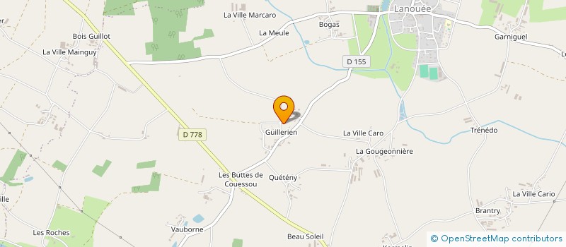 localisation de l'entreprise MADAME LESLIE-ANNE TAVEAU  FORGES DE LANOUEE