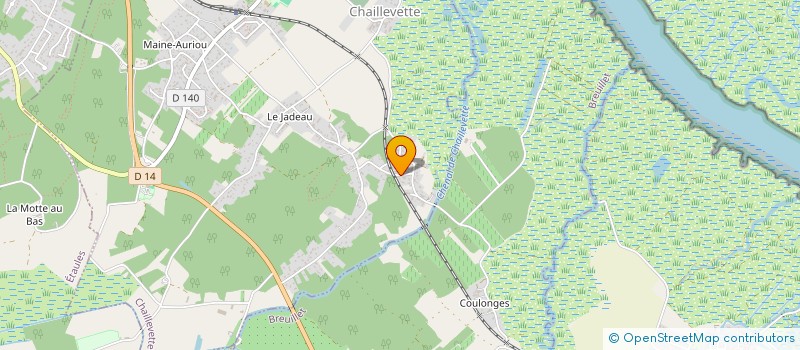 localisation de l'entreprise MADAME LESLIE ARANDA  CHAILLEVETTE