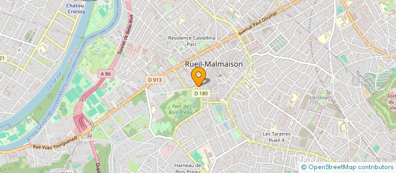 localisation de l'entreprise MADAME LESLIE AUERHAAN à RUEIL-MALMAISON