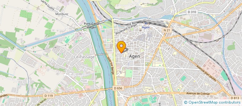 localisation de l'entreprise MADAME LESLIE BAKOUCHE  AGEN