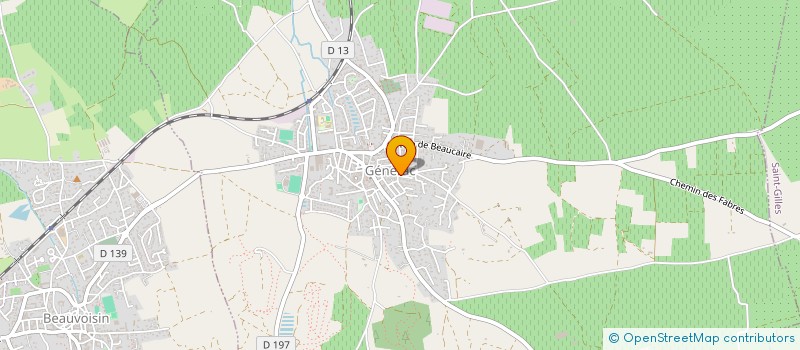 localisation de l'entreprise MADAME LESLIE BAUDOIN-EUZIERE  GENERAC