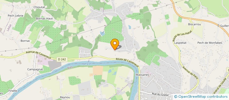 localisation de l'entreprise MADAME LESLIE BERBIGUIER  VILLENEUVE-SUR-LOT