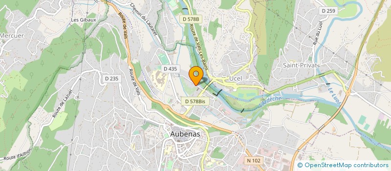 localisation de l'entreprise MADAME LESLIE BOHEC  LANAS