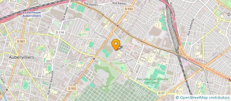 localisation de l'entreprise MADAME LESLIE BOISDUR  PANTIN