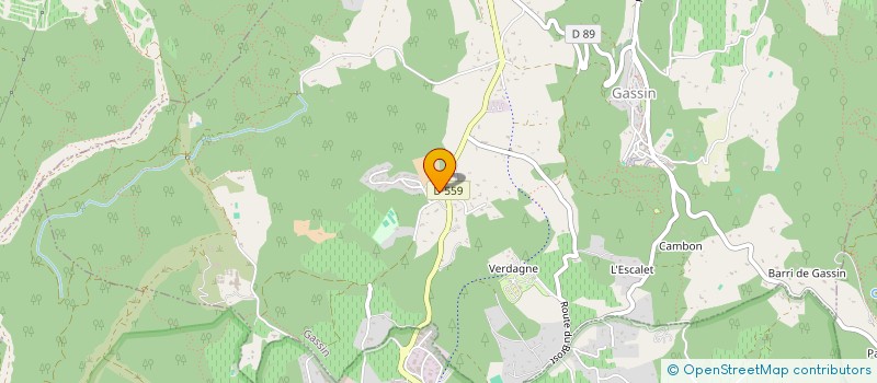 localisation de l'entreprise MADAME LESLIE BOUILLON  GASSIN