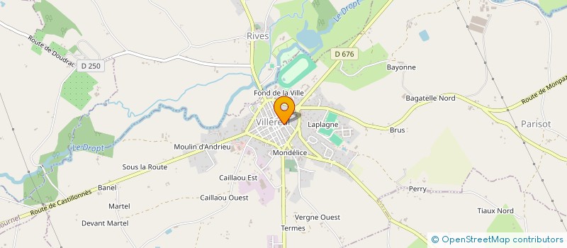 localisation de l'entreprise MADAME LESLIE BOYER  VILLEREAL