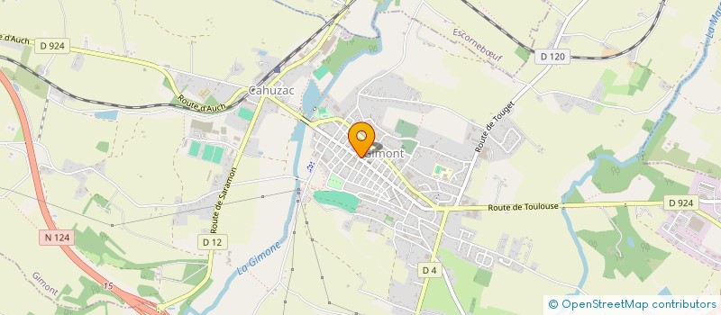 localisation de l'entreprise MADAME LESLIE BOYER  GIMONT