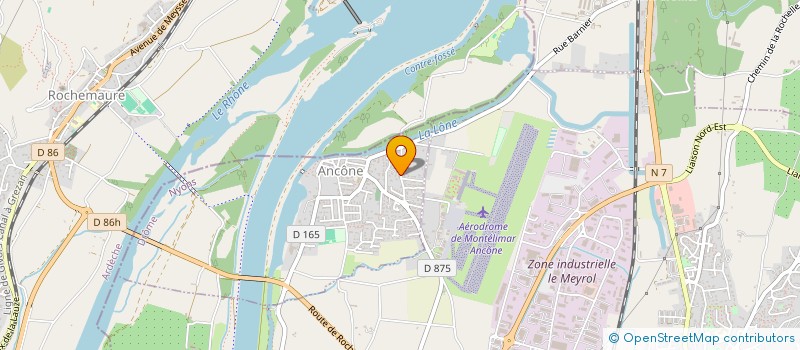 localisation de l'entreprise MADAME LESLIE BROUARDELLE  ANCONE